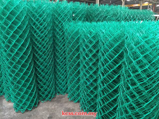 Chain link fence