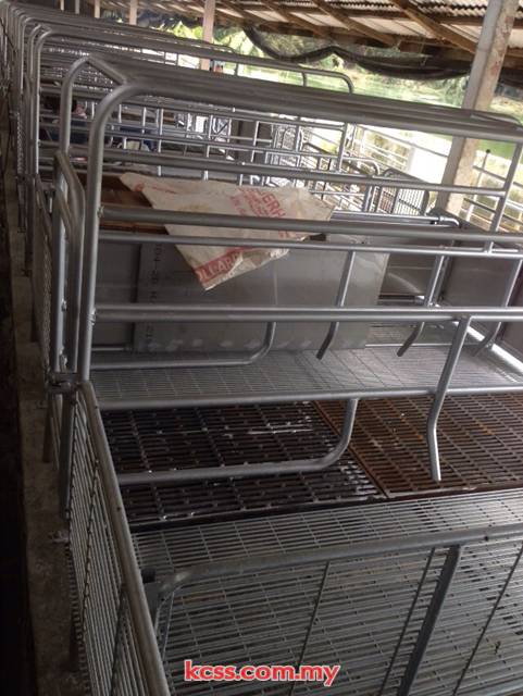 Custom galvanised steel crates made by KCSS to the customer's design