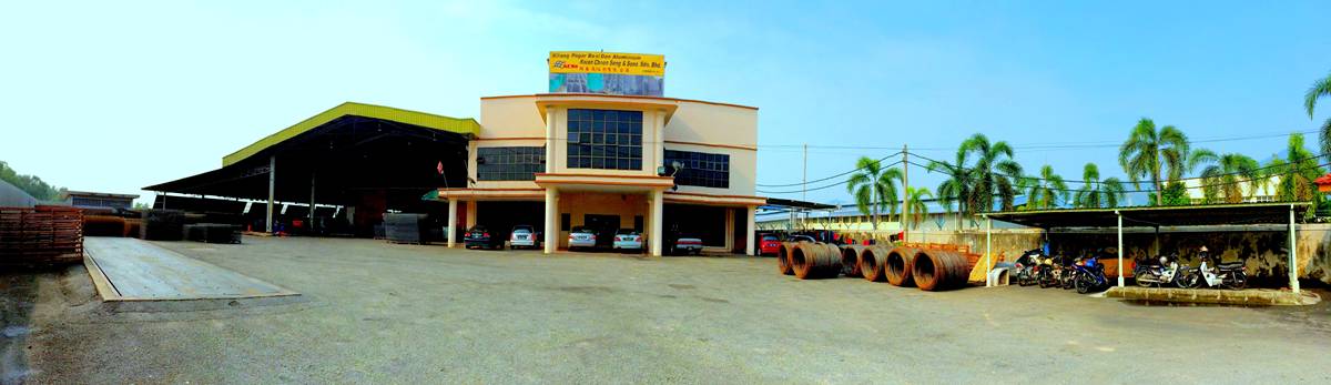 KCSS factory building and yard in Ipoh