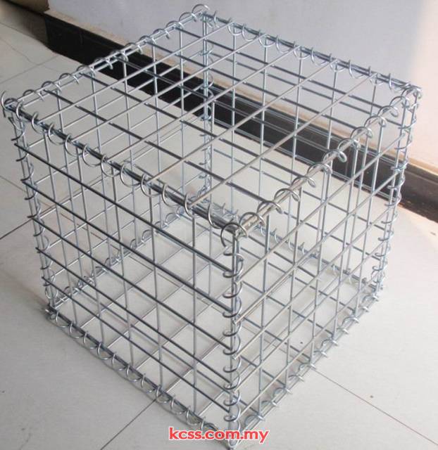 Welded mesh gabion boxes